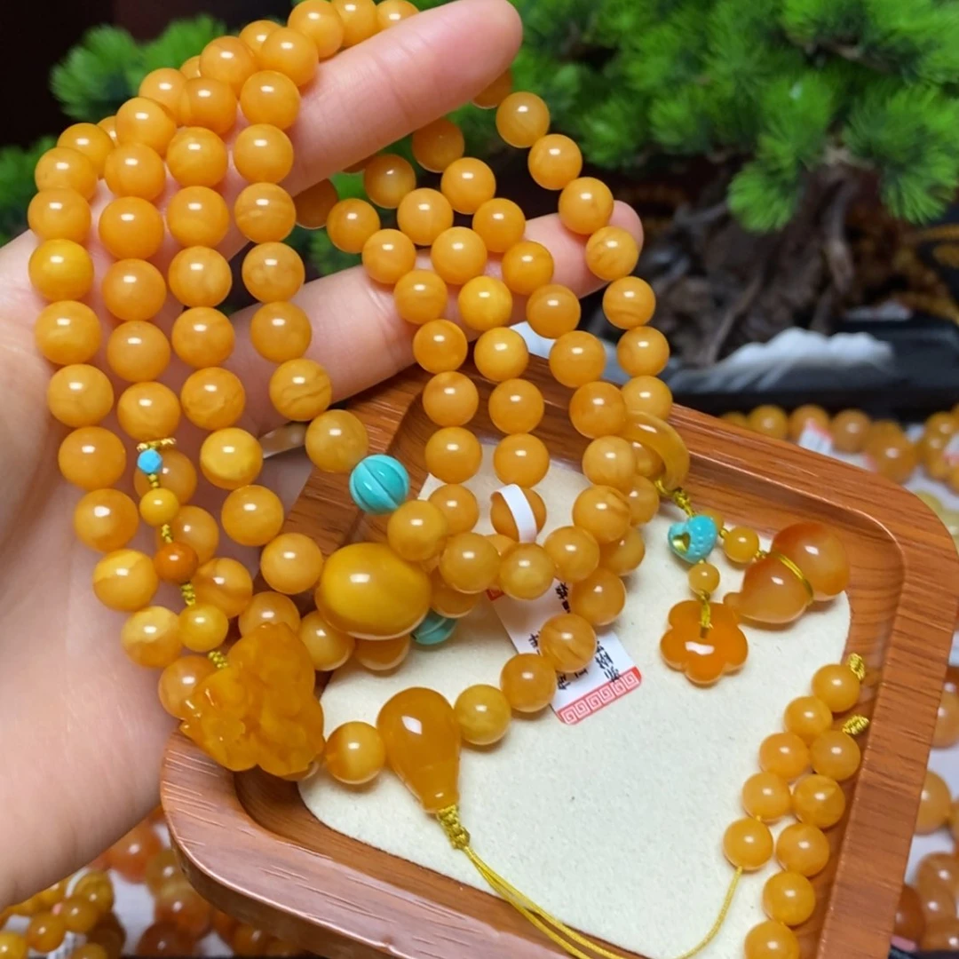 【闪购商品】手链蜜蜡未镶嵌手串