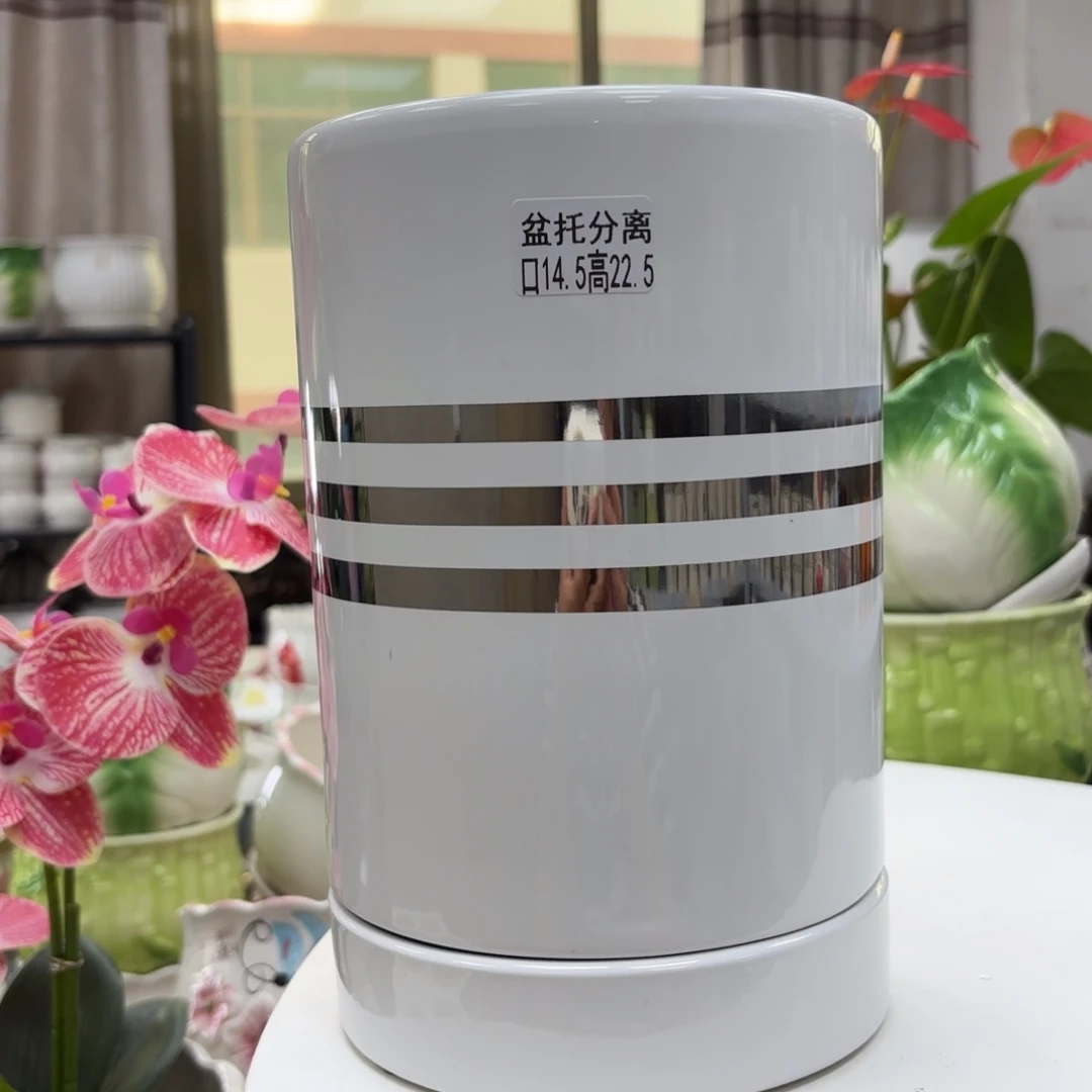 @夏西陶瓷花盆@@5123