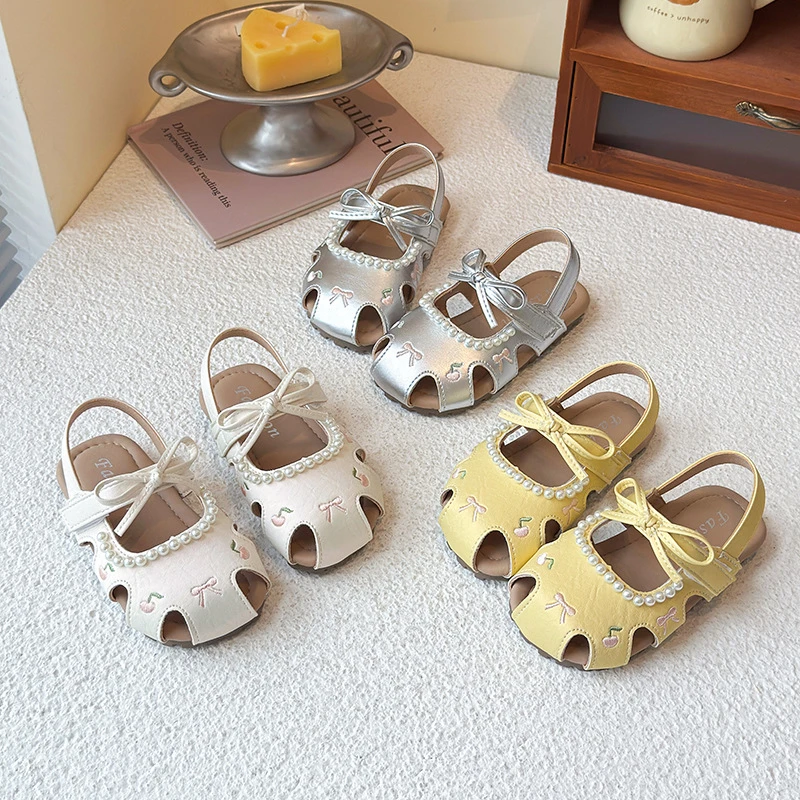2025年夏季童鞋女宝宝公主学步鞋新款女小童软底凉鞋HBZ-ZX-1086