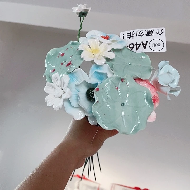 陶摆件瑕疵断片列开介意勿拍，拍退退拉黑