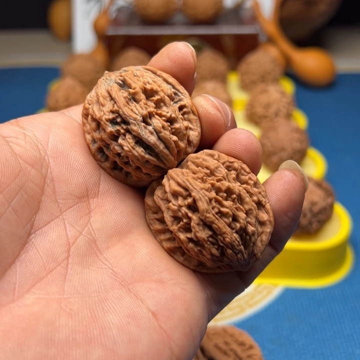 吊坠文玩核桃麦虎全品无修36尺