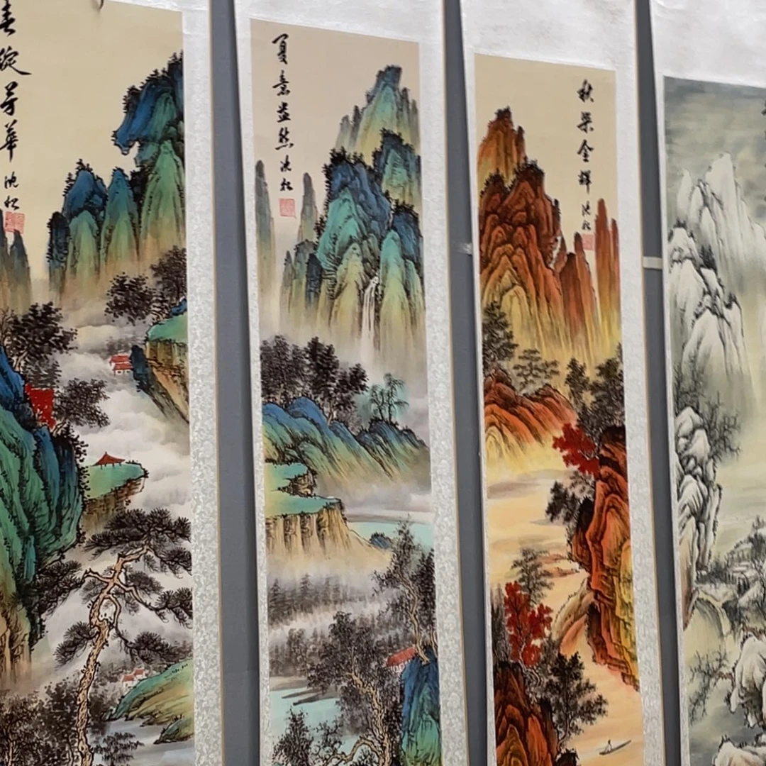 国画老师手绘作品n
