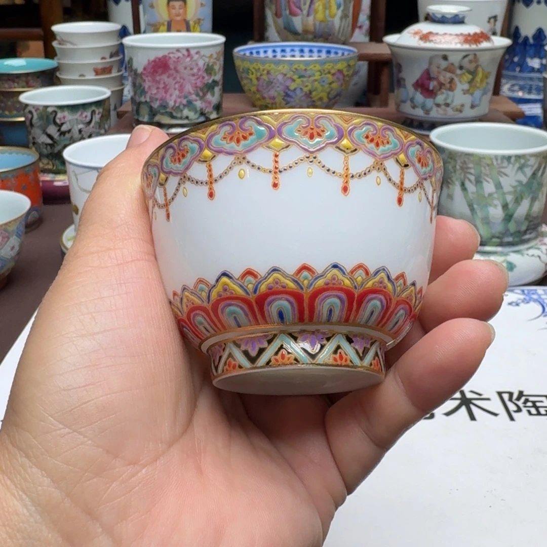 景德镇手工手绘展示
