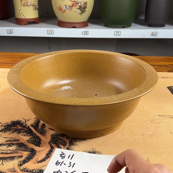 紫砂花盆紫砂兰花盆27