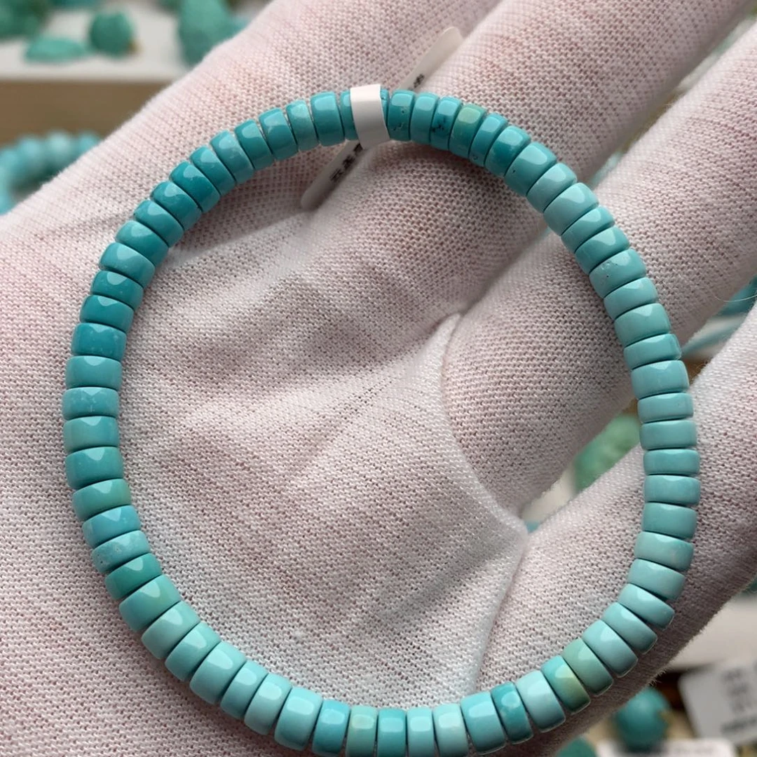绿松石未镶嵌珠宝奇石5mm