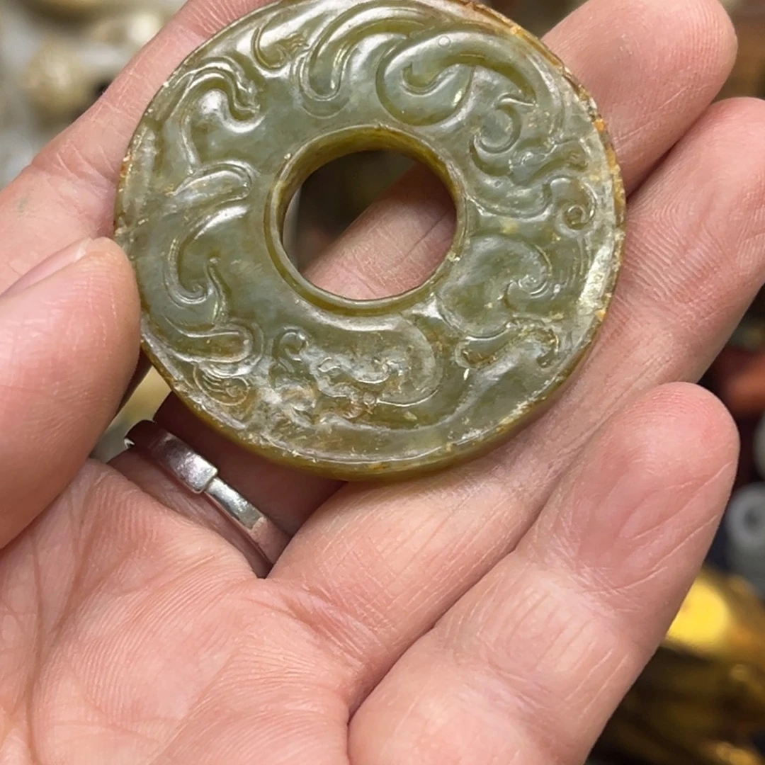 和田玉（糖玉）未镶嵌挂件