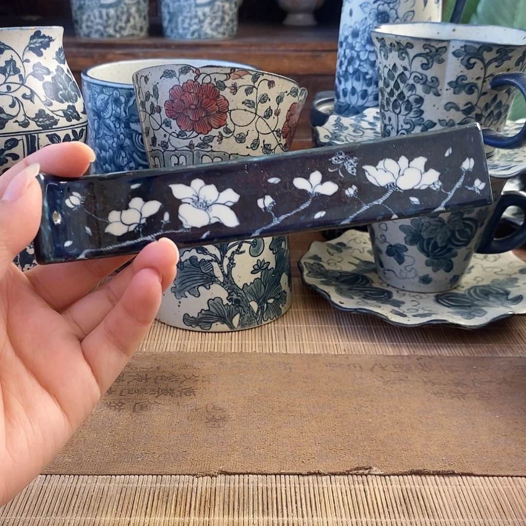 手工手绘青花高温陶瓷