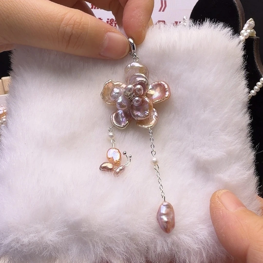 琉璃纯铜合金吊坠