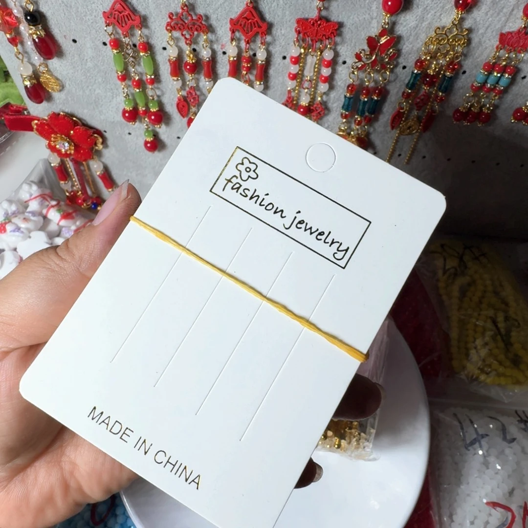 木质非金属烫金卡纸100张