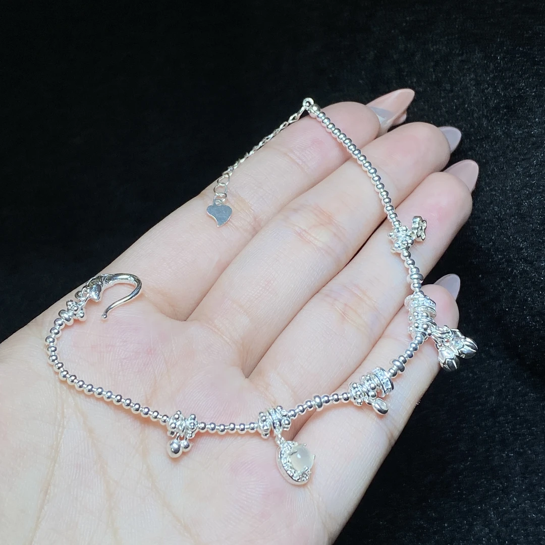 足银银制品 【小北珠宝】足银DIY手链7-DH90X411