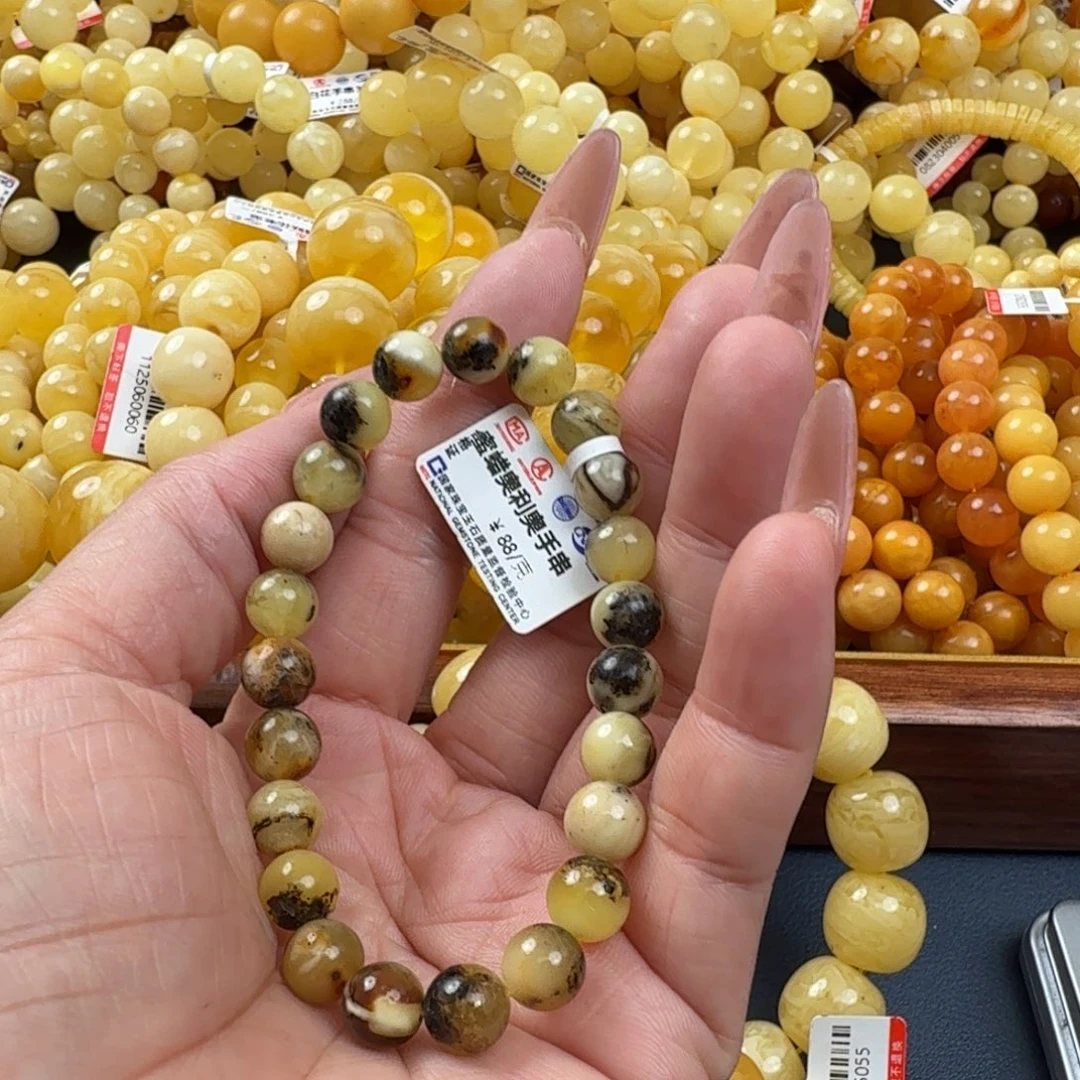 琥珀未镶嵌珠宝奇石