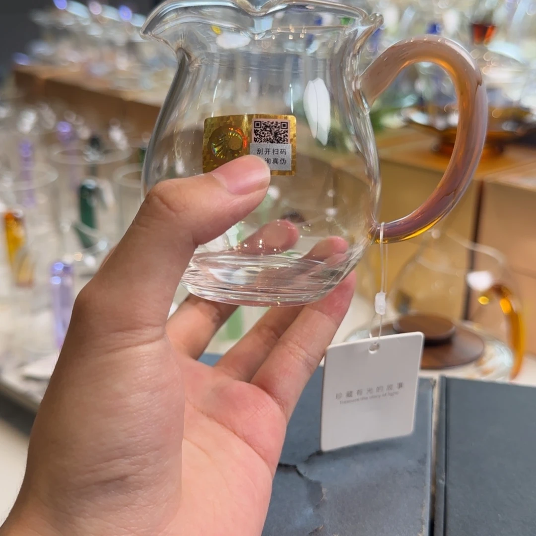 A***阁禾器华蕊公道杯凤颜粉玉