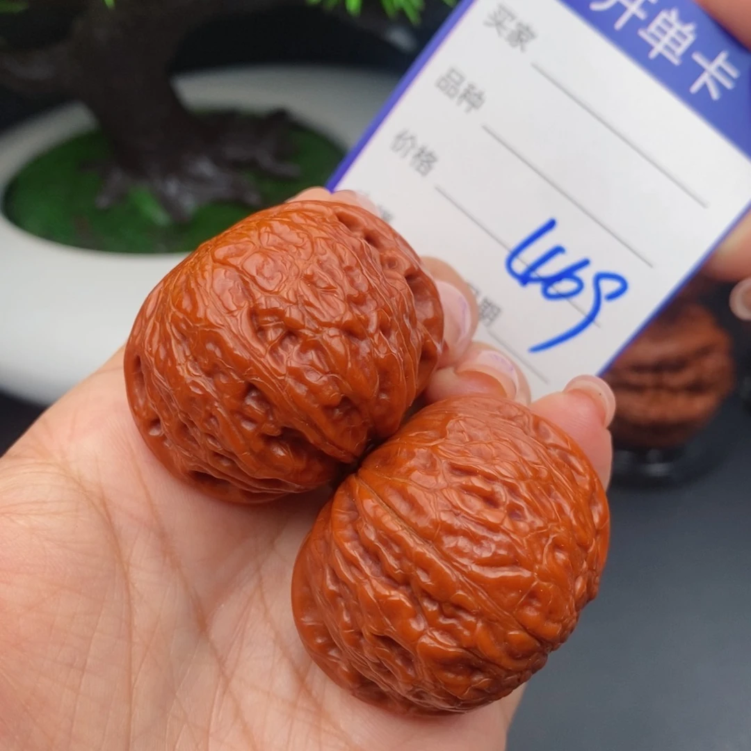 文玩核桃把件40铁锤妹469