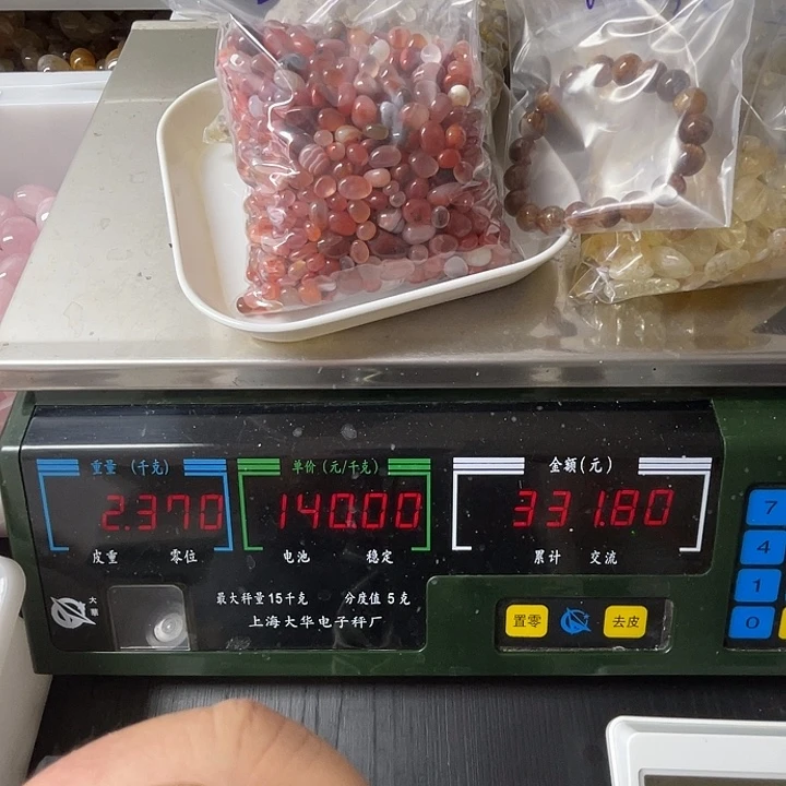 七***弦水晶珠宝半成品未镶嵌