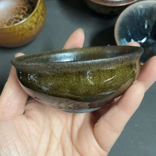 茶盏204 建阳建窑建盏磨底