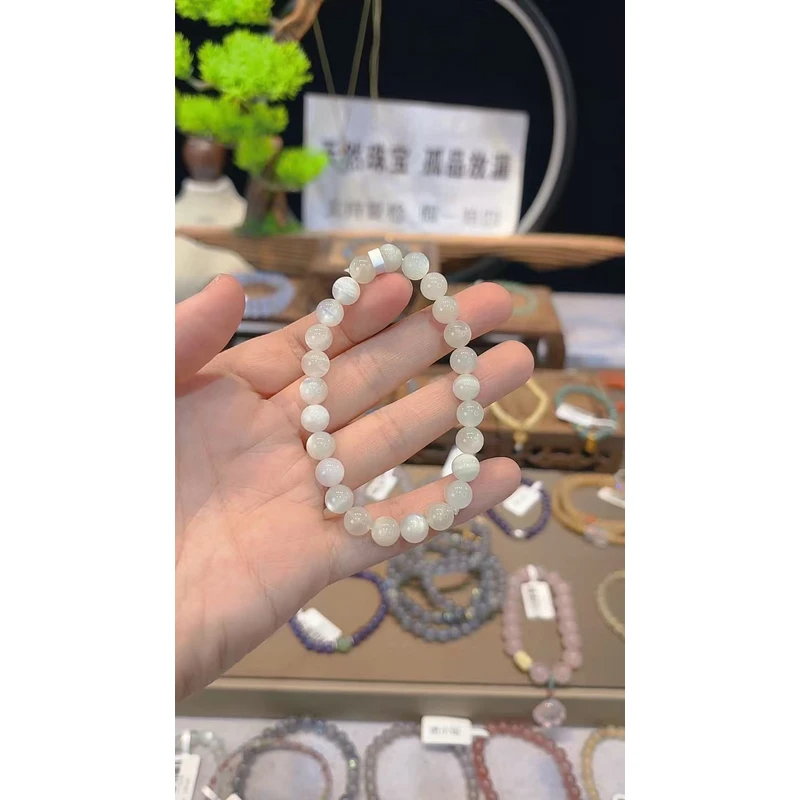 单圈素圈白月光手串Y1037
