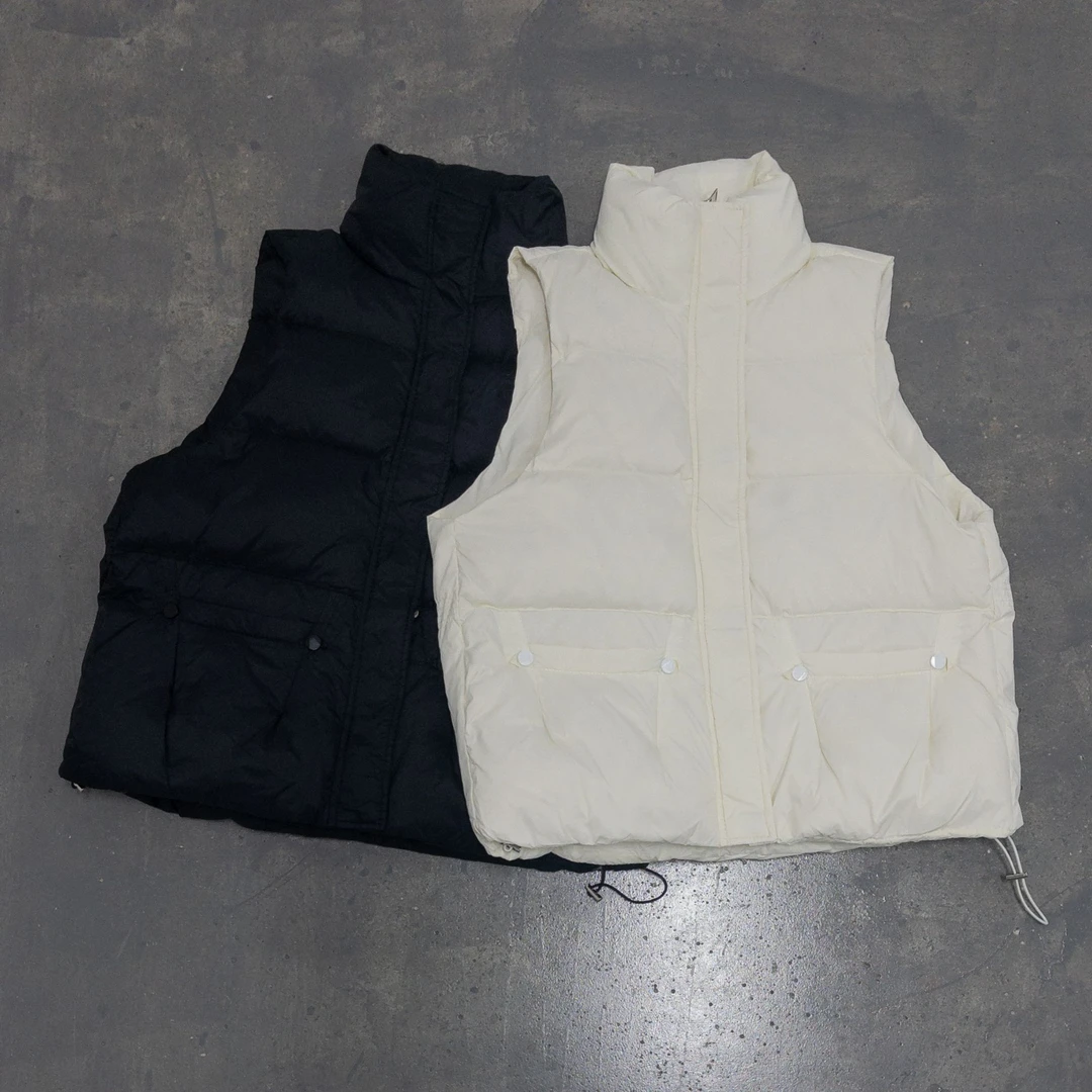 hd【马甲系列】轻暖风格 羽绒保暖马甲 休闲百搭极简风