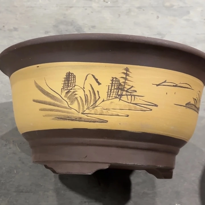 紫砂花盆              160-2