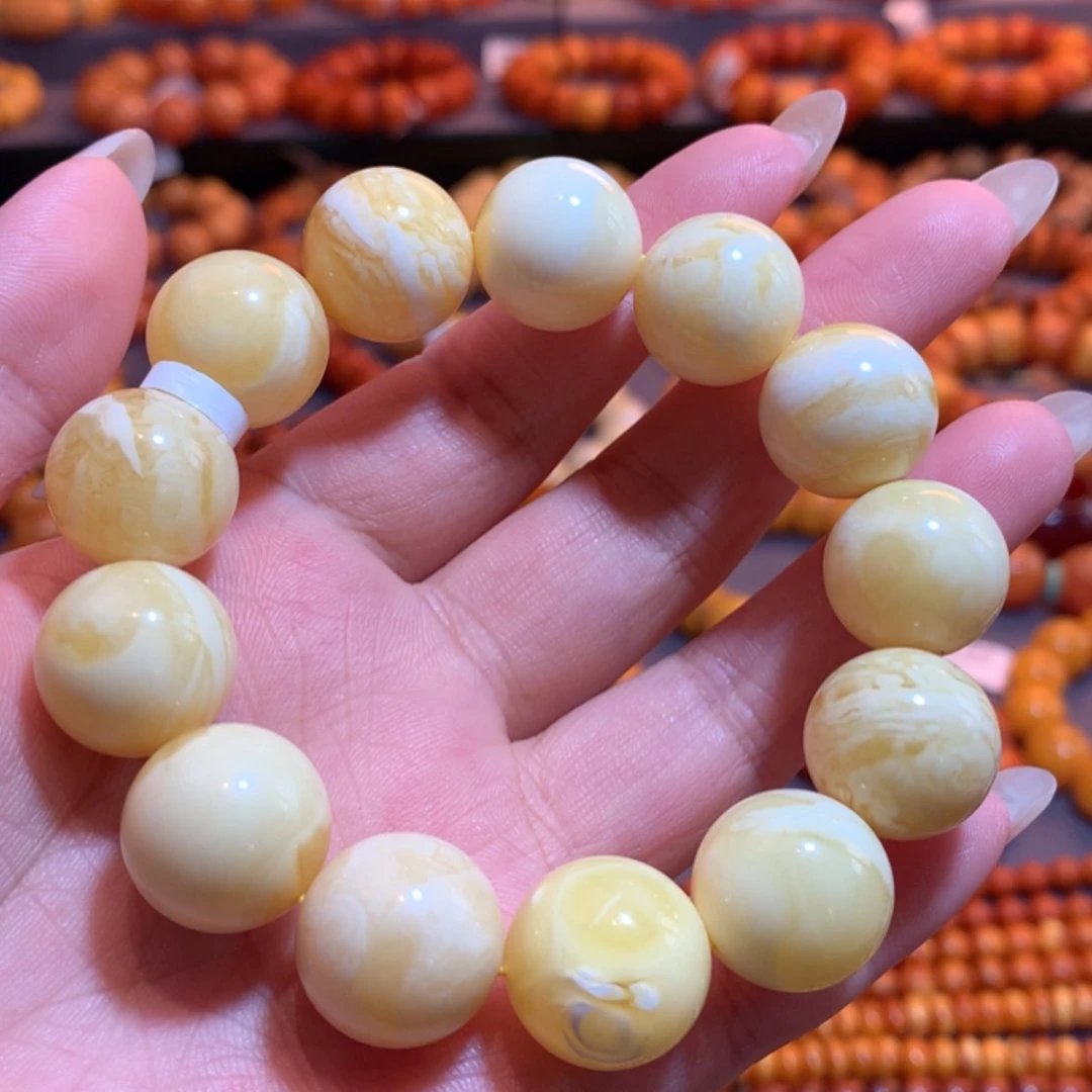 【闪购商品】手串蜜蜡未镶嵌蜜蜡手串