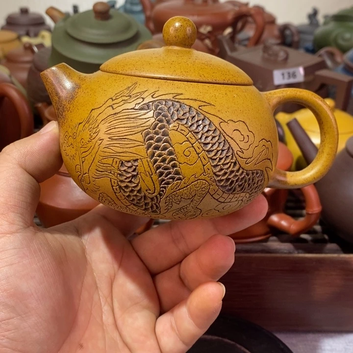 茶壶紫砂精工制作