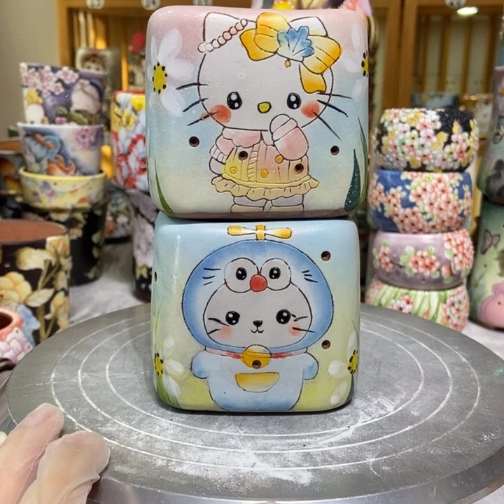 景德镇艺术手绘作品