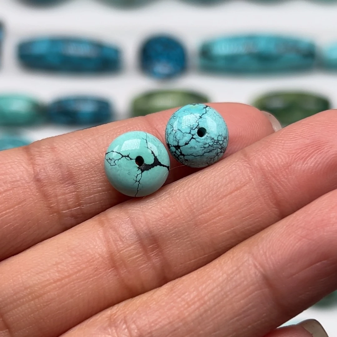 绿松石珠宝奇石未镶嵌H***S