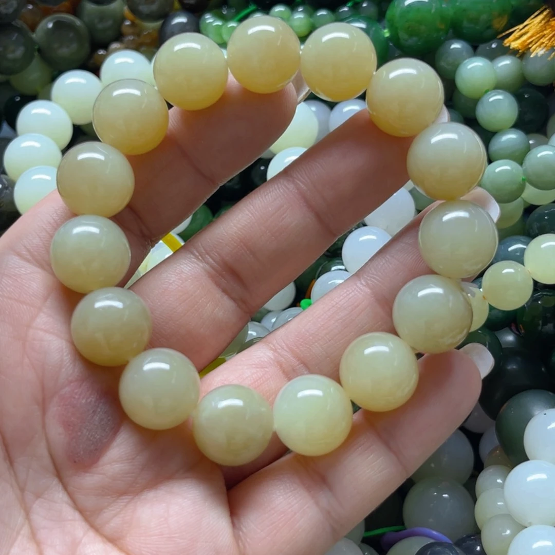 和田玉手链未镶嵌