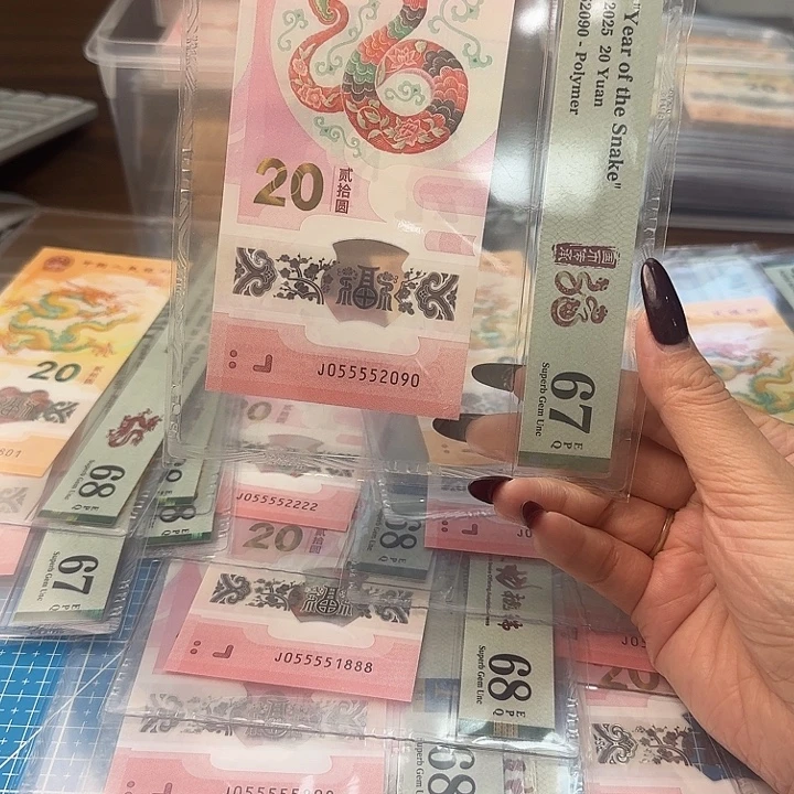 塑料蛇钞pmg055552099