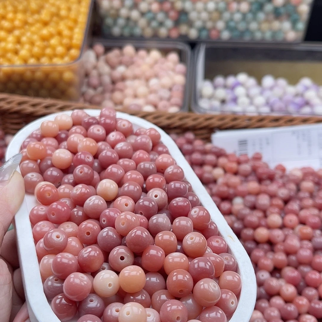 白玉菩提吊坠z微瑕10mm/100+50颗