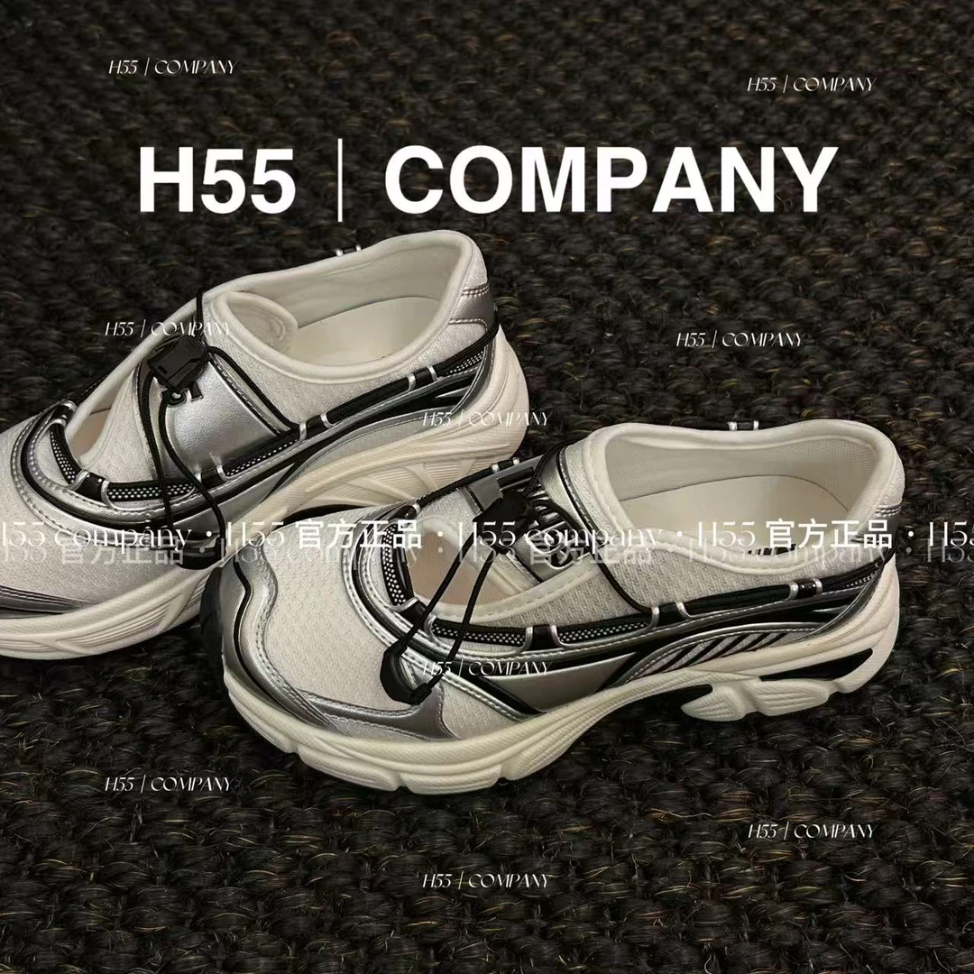 H55-幻境-户外机能玛丽珍运动鞋4cm18-2619-RD