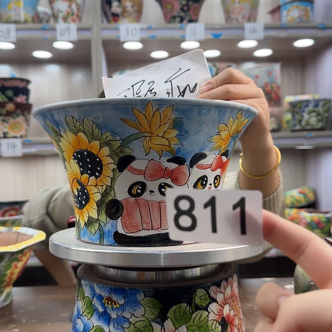 紫砂花盆瑕疵瑕疵811