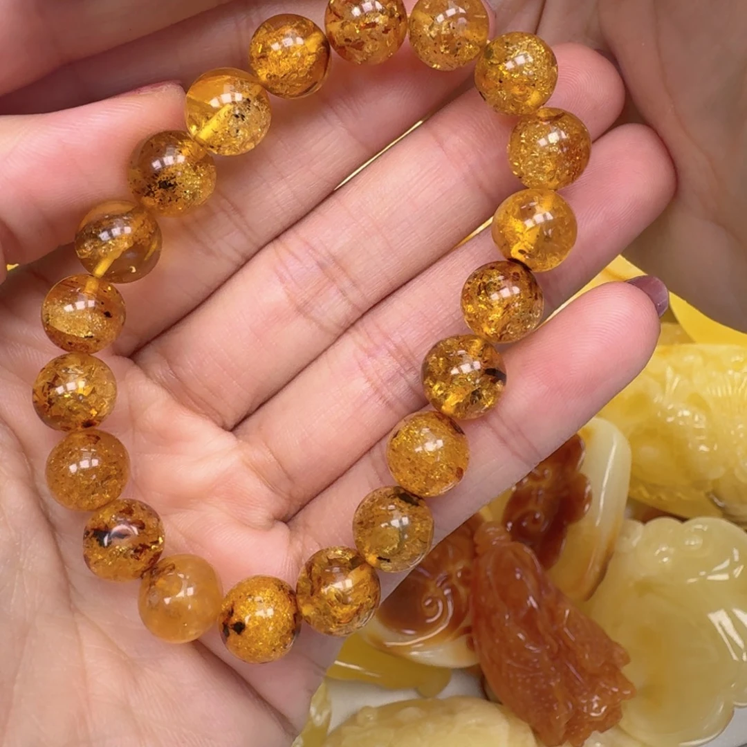 琥珀未镶嵌珠宝奇石