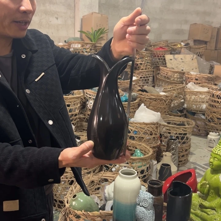 摆件高度27厘米口径4厘米微瑕捡漏