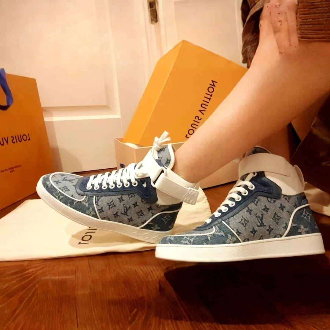 99新 LouisVuitton/路易威登 双双臻选/bb10448/板鞋/35.5