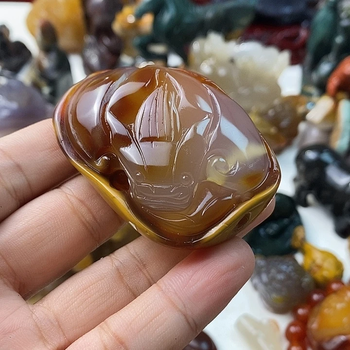 未镶嵌颈饰玛瑙/玉髓