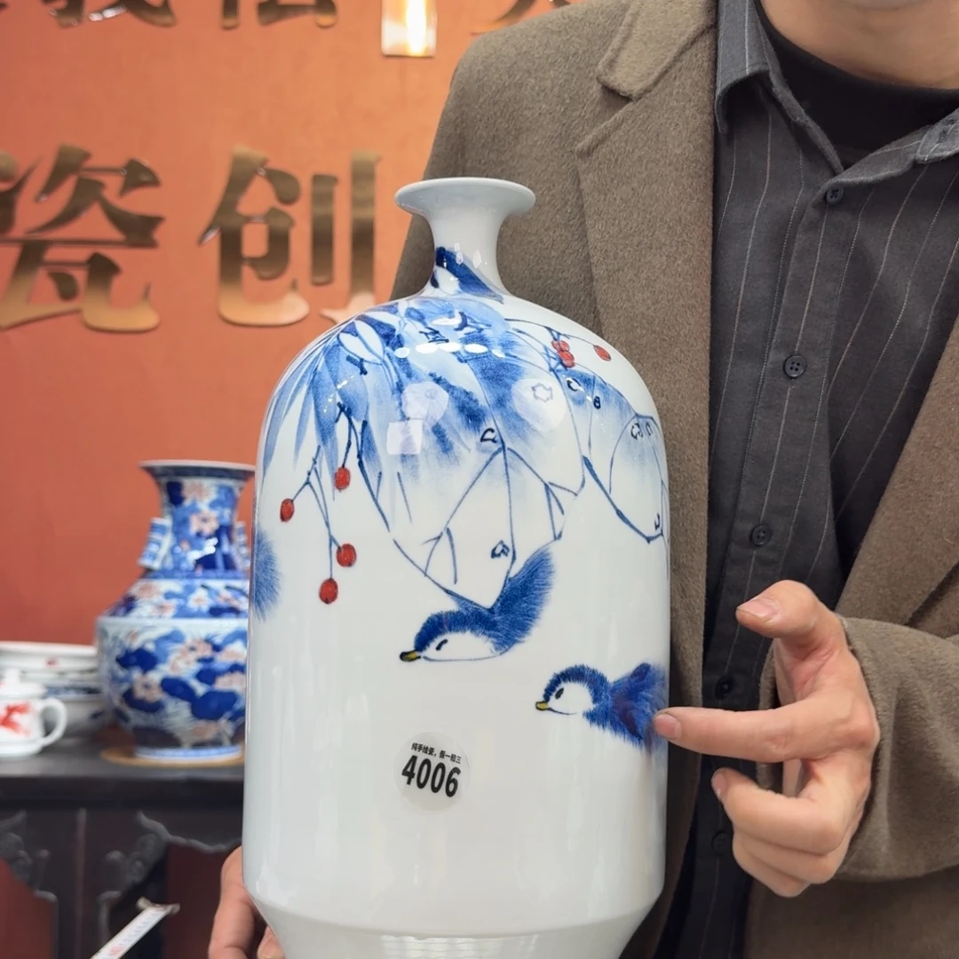 陶摆件吴义松陶瓷甄选4006
