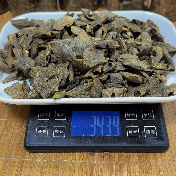 沉香木手把件用****5块料指天椒343克