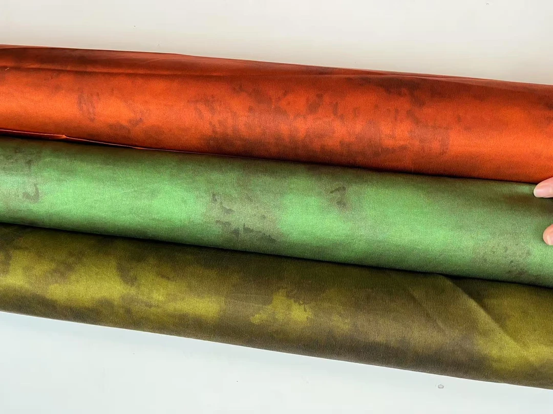 水墨晕染香云纱重缎 0.5米价位 不支持7天无理由退换货