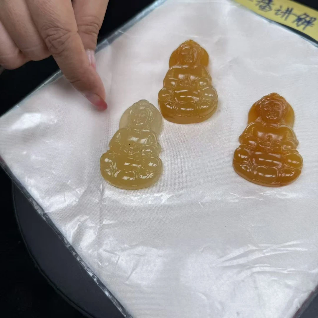 天然缅甸黄龙玉观音吊坠 K919—多样性发