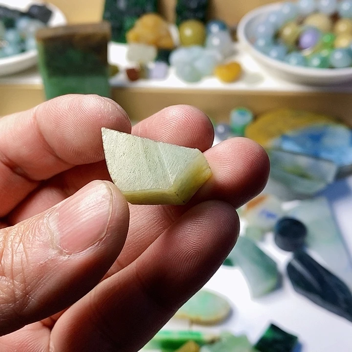 翡翠散珠天然翡翠A货