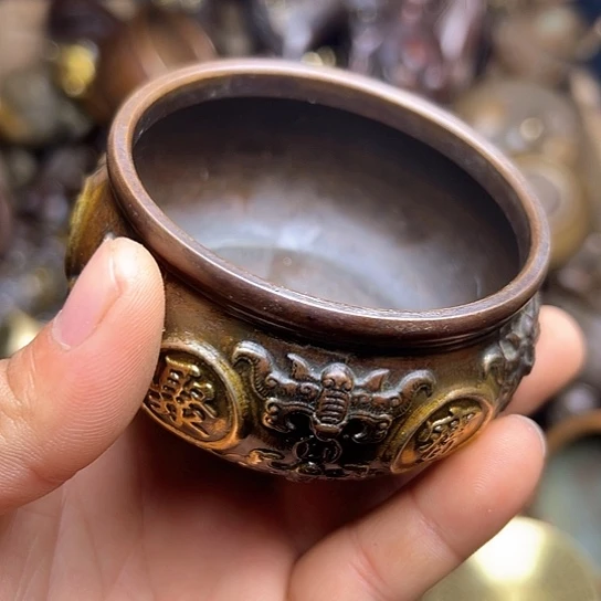 铜制工艺把玩摆件