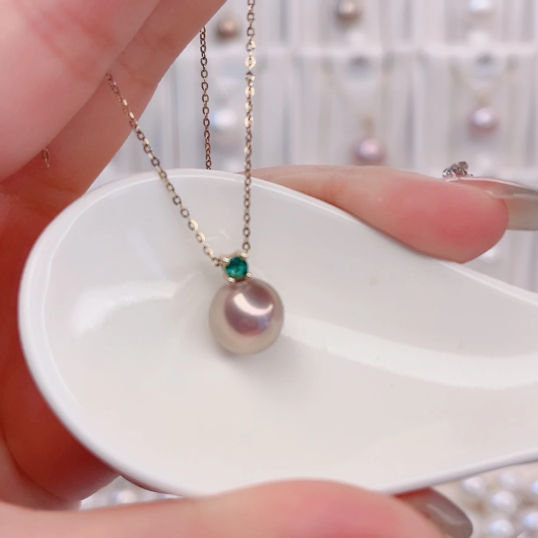 淡水珍珠吊坠(赠链)未镶嵌