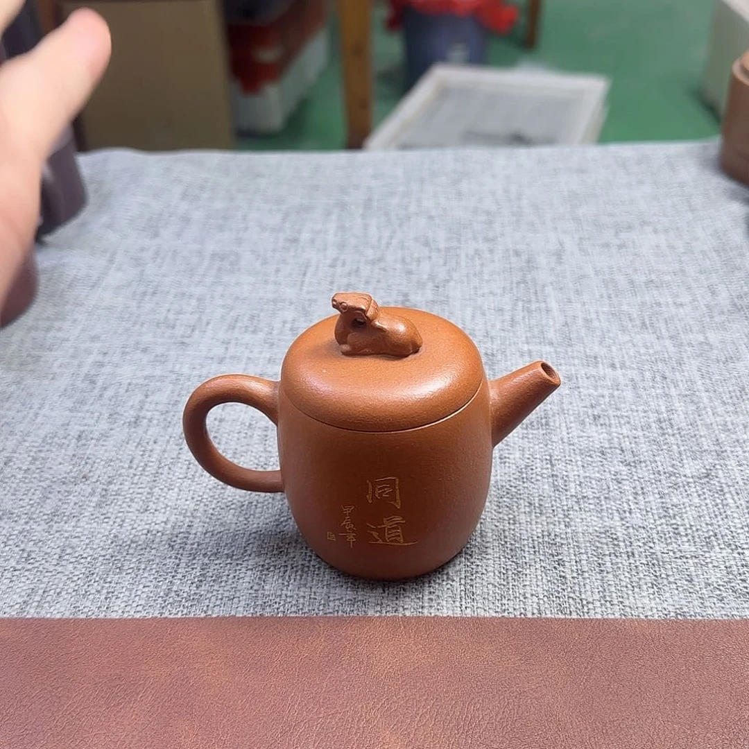 紫砂茶壶民间手艺人全手工制作