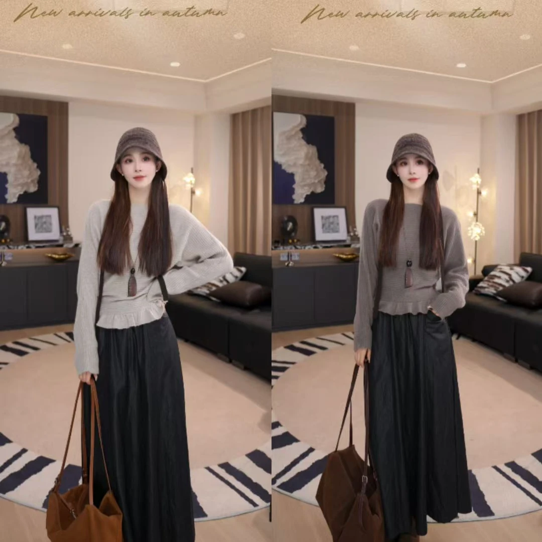 Shuyan妍【Coco毛衫】绵羊毛+山羊绒+兔毛！小香风木耳边毛衫665296