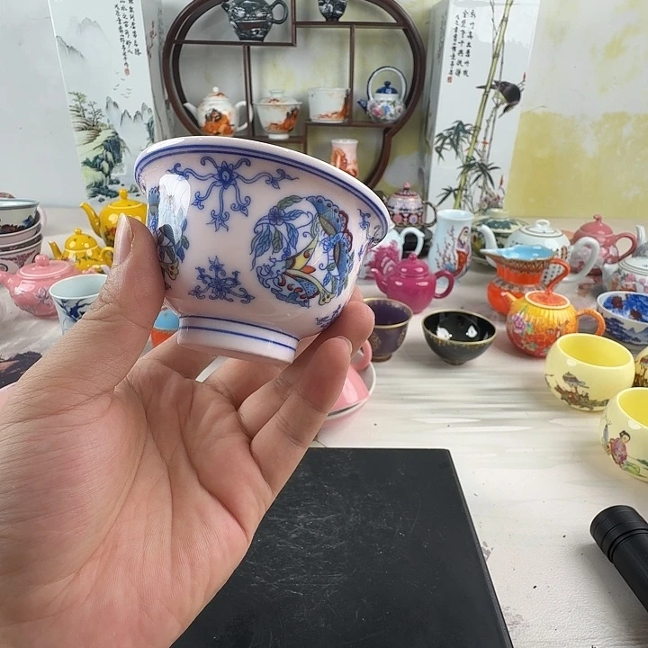 摆件景德镇陶瓷老厂瓷17
