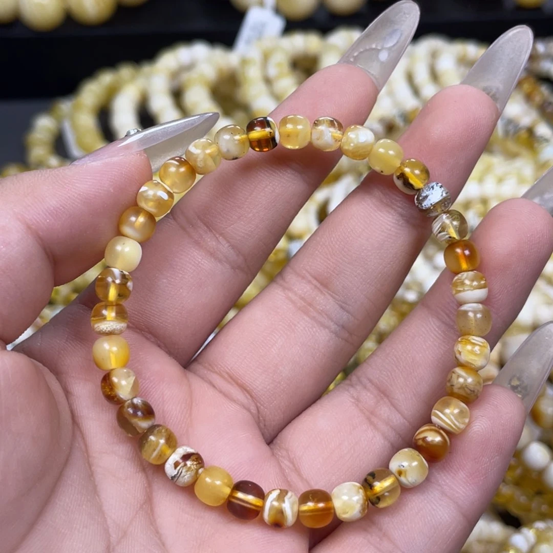 蜜蜡未镶嵌珠宝奇石5.5m