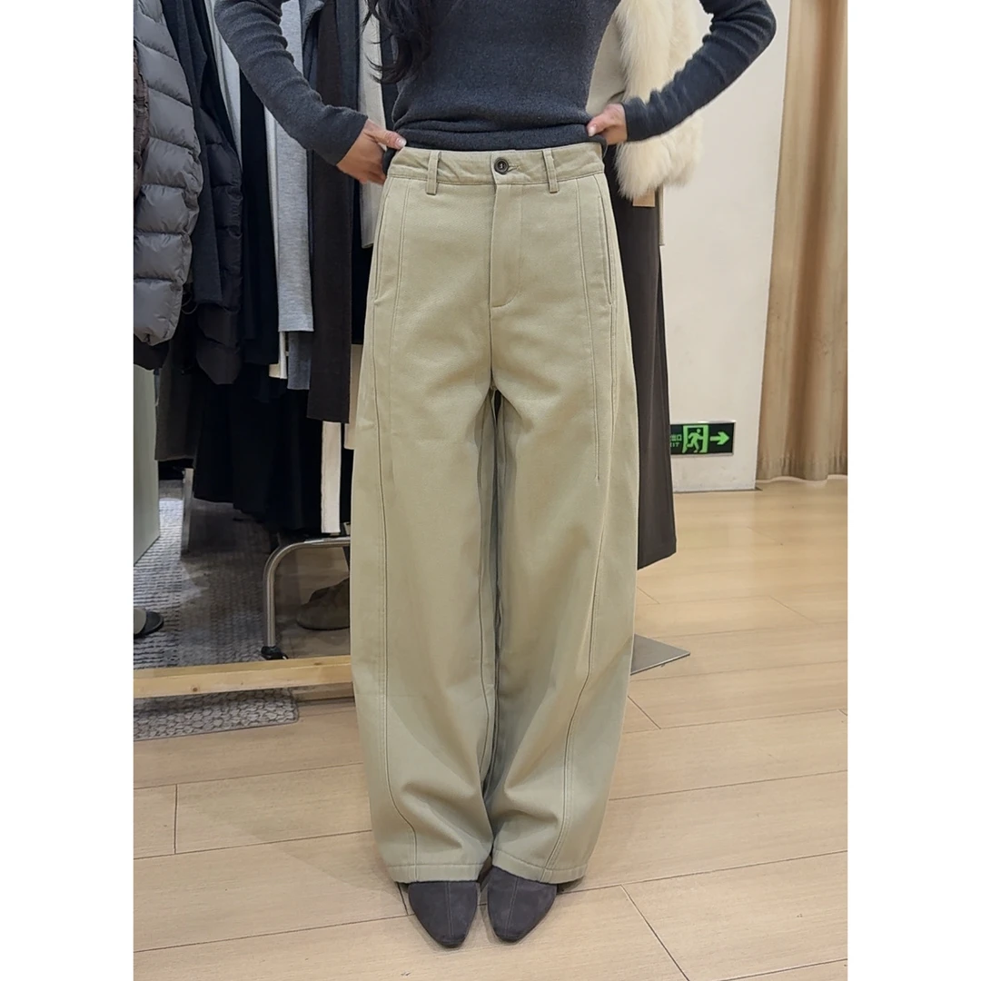 【聪明裤】加绒弯刀裤 窄腿哦！