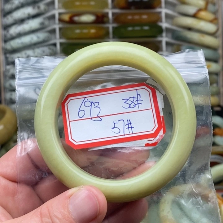 未镶嵌蛇纹石玉手绳