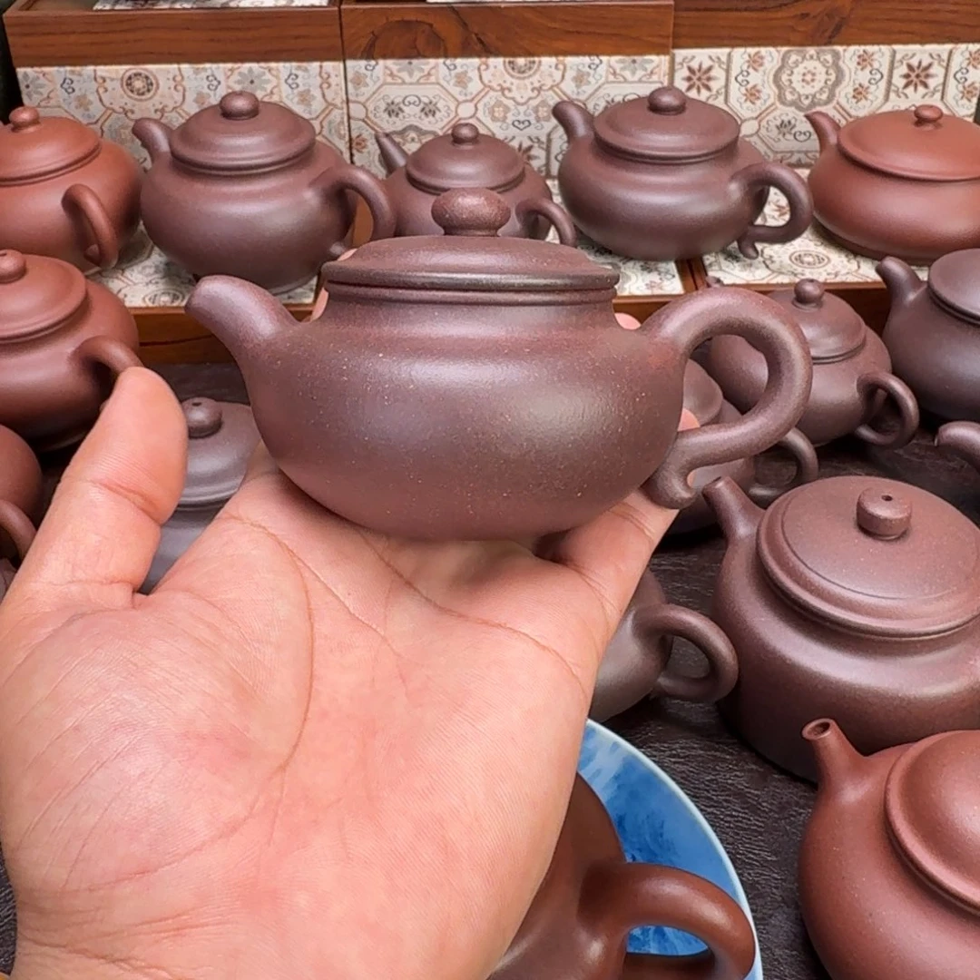 深***出紫砂茶壶原矿紫泥150cc