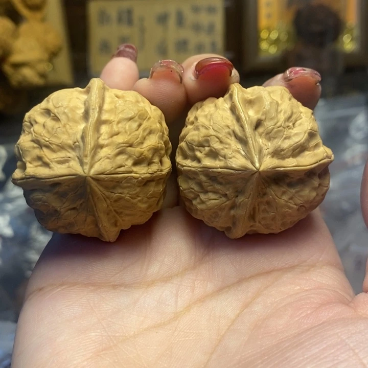 文玩核桃吊坠92玉玺四棱练手